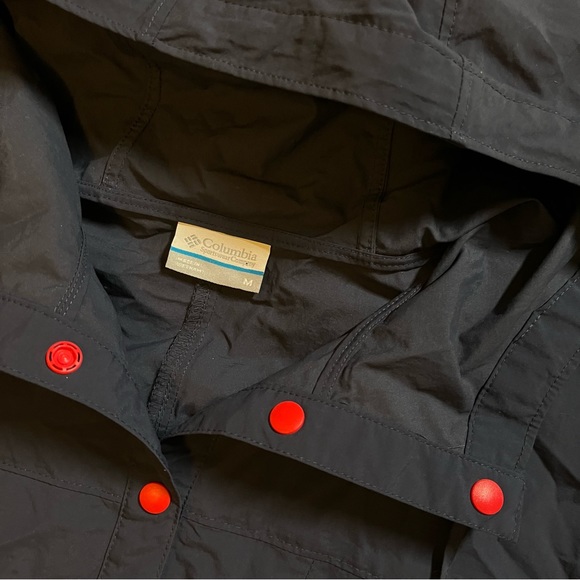 COLUMBIA Colour-block Pullover Windbreaker, Blue/White,  M - Picture 2 of 9